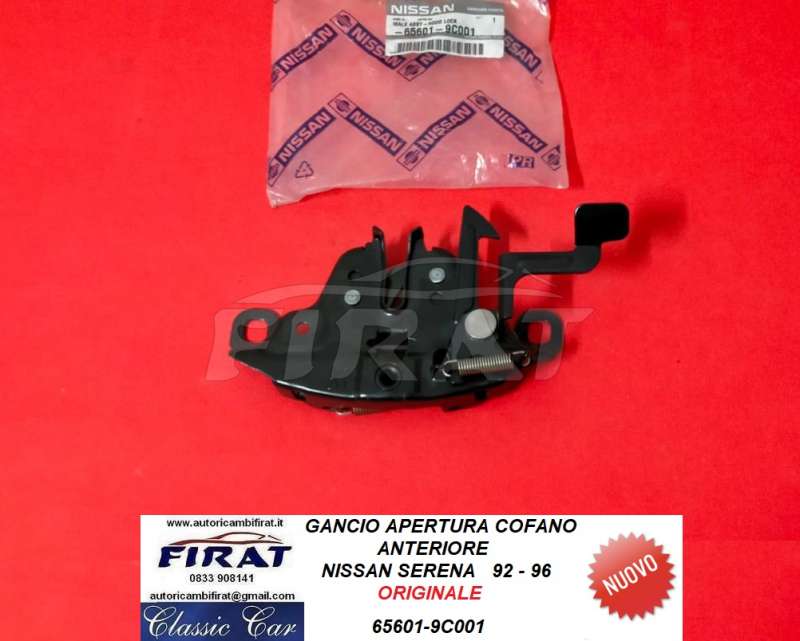 GANCIO APERTURA COFANO NISSAN SERENA 92-96 ANT. (65601-9C001)